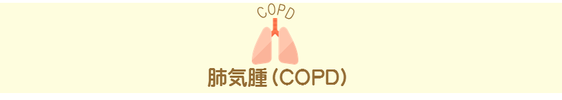 肺気腫（COPD)